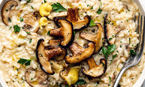 Mushroom Risotto